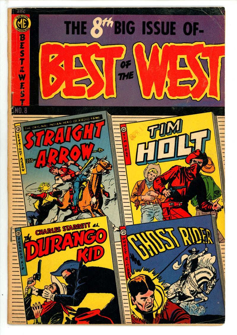 Best of the West 8 VG+ (1953)