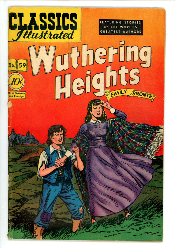 Classics Illustrated Wuthering Heights 59 HRN 60 VG+