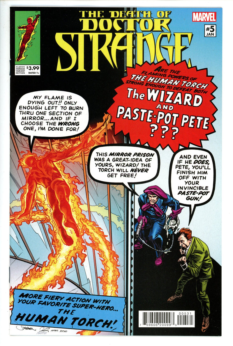 Death of Doctor Strange 5 Mooney Variant (2022)