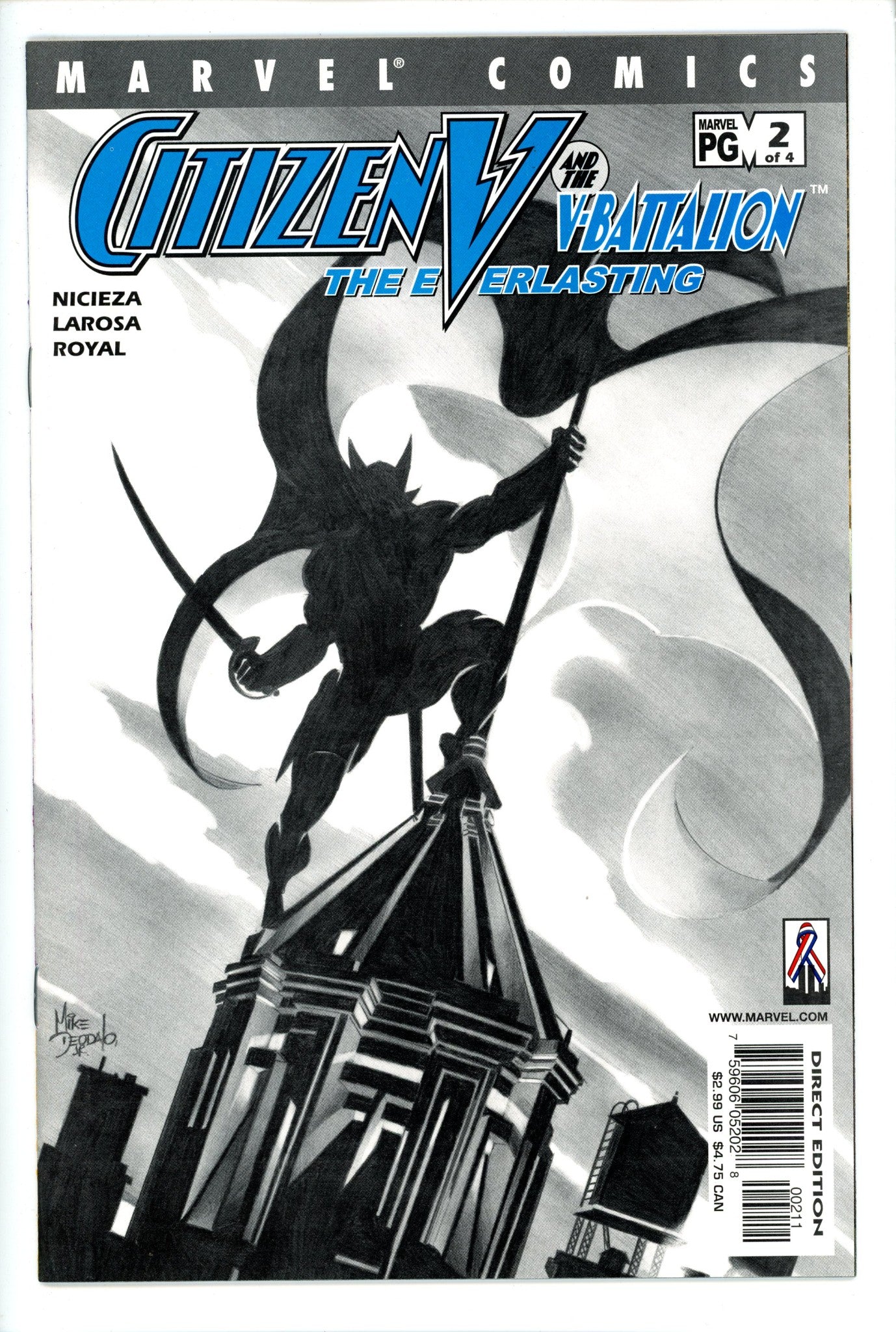 Citizen V and the V-Battalion: The Everlasting 2-Marvel-CaptCan Comics Inc