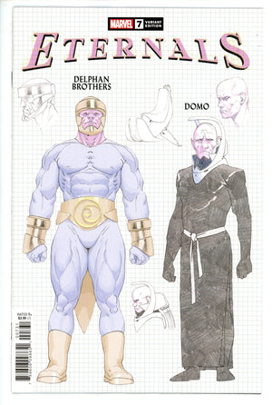 Eternals Vol 5 7 Ribic Variant