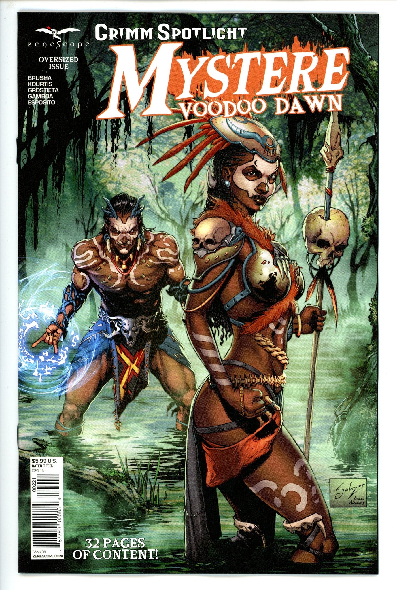 Grimm Spotlight Mystere Voodoo Dawn 1-Zenescope-CaptCan Comics Inc