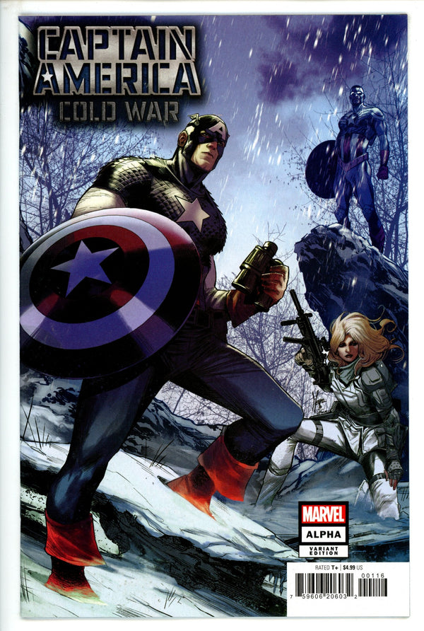 Captain America Cold War Alpha 1 Checchetto Incentive Variant NM (2023)