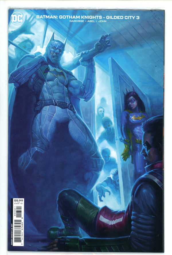 Batman Gotham Knights Gilded City 3 Gist Variant (2022)