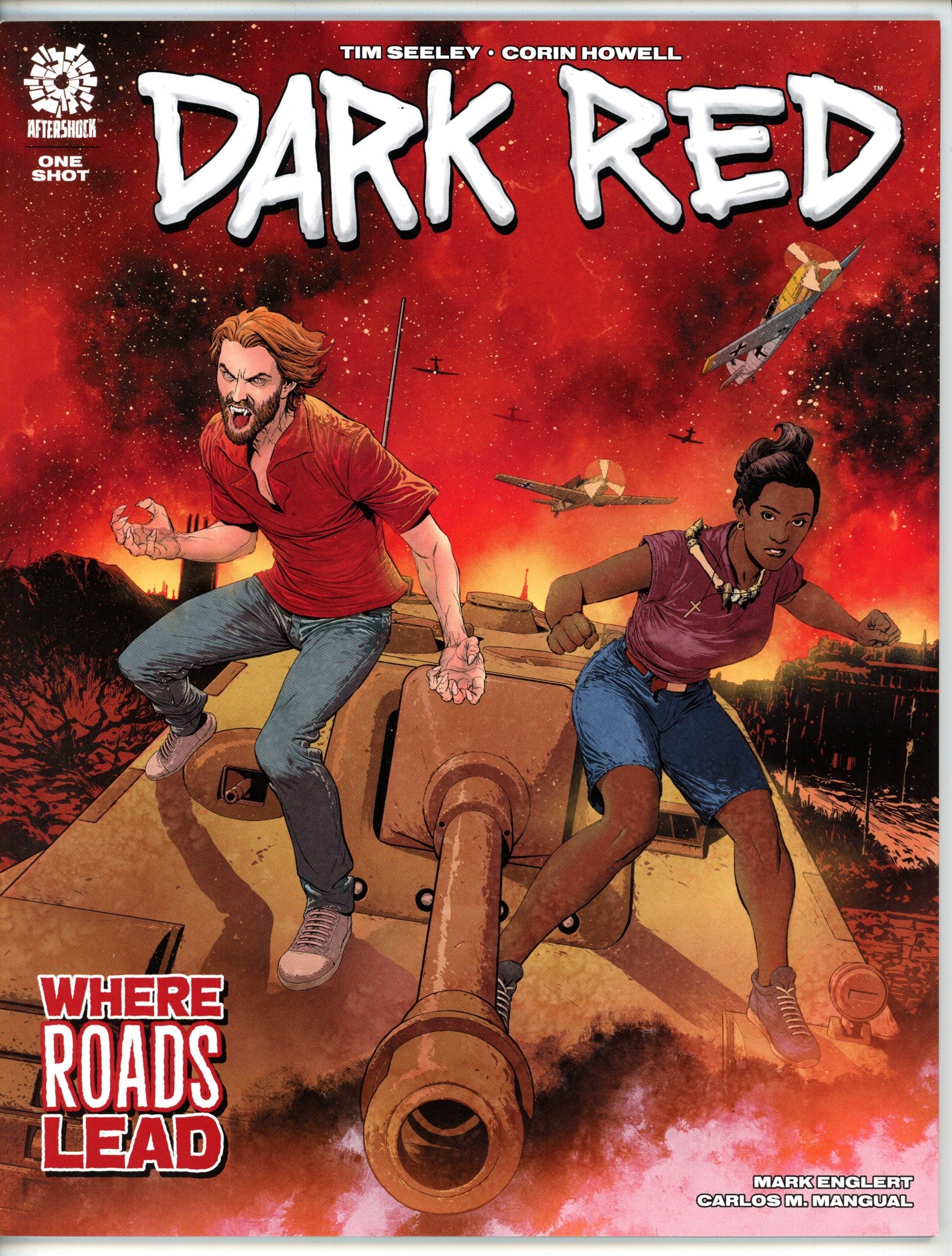 Dark Red Where Roads Lead 1 Clarke Variant (2022)