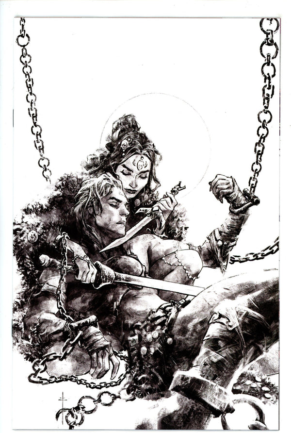 Dejah Thoris vs John Carter Warlord of Mars 6 Variant