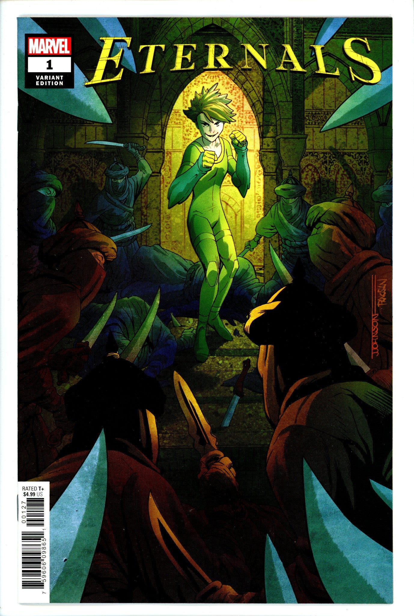 Eternals Vol 5 1 Johnson Variant-Marvel-CaptCan Comics Inc