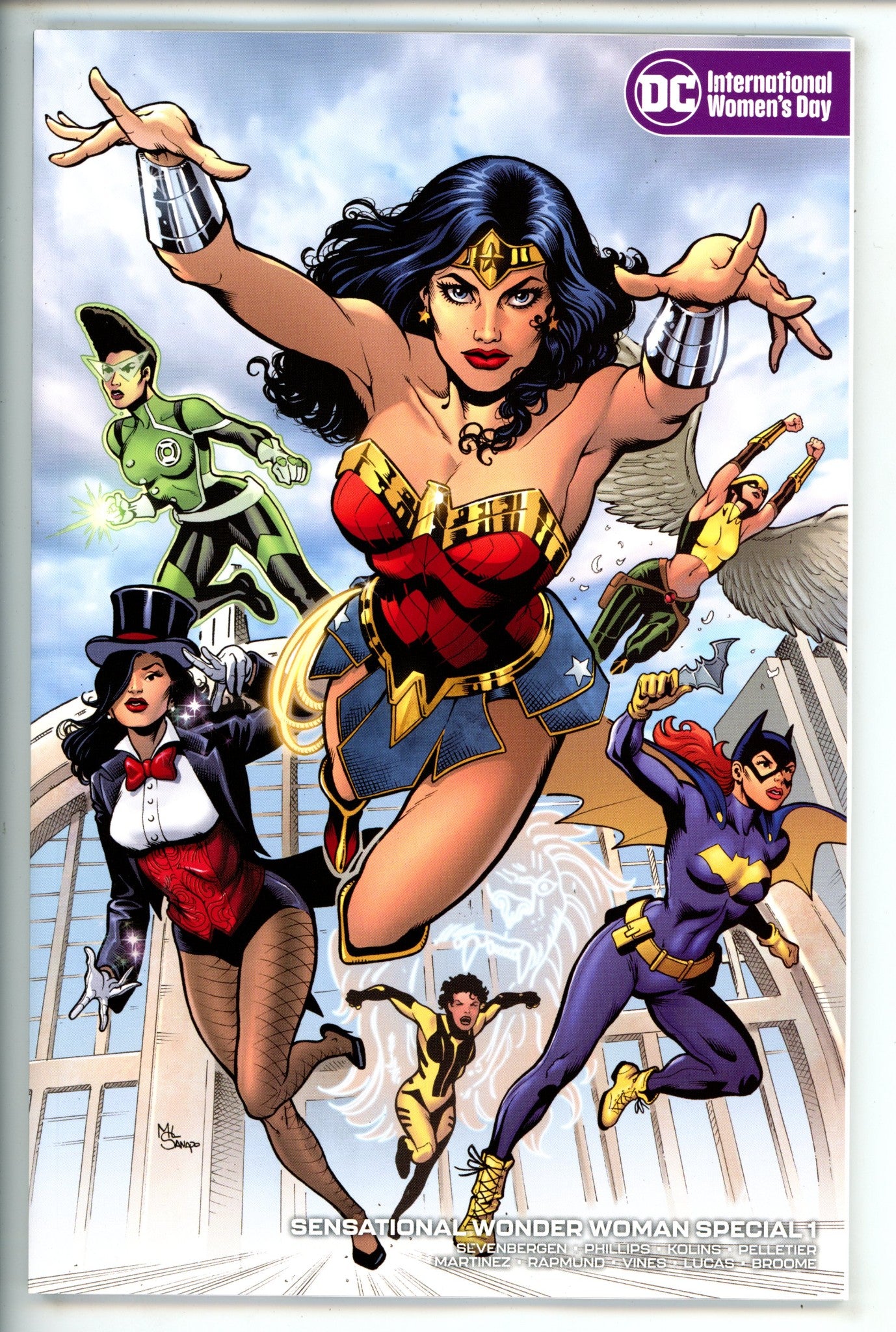 Sensational Wonder Woman Special 1 Sanapo Variant (2022)