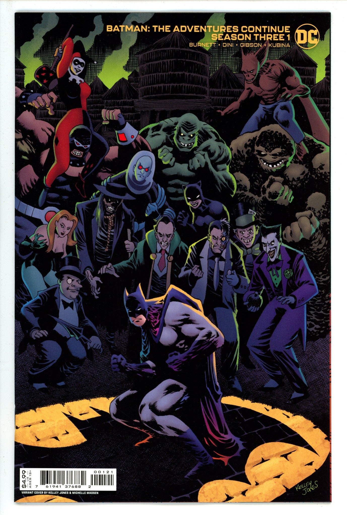 Batman the Adventures Continue Season 3 1 Jones Variant (2023)