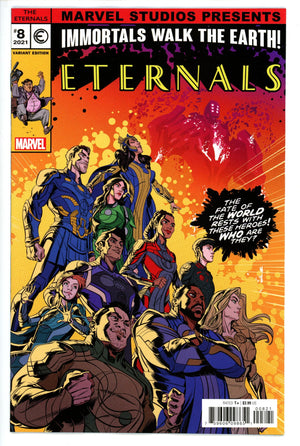 Eternals Vol 5 8 Castellani Variant (2021)