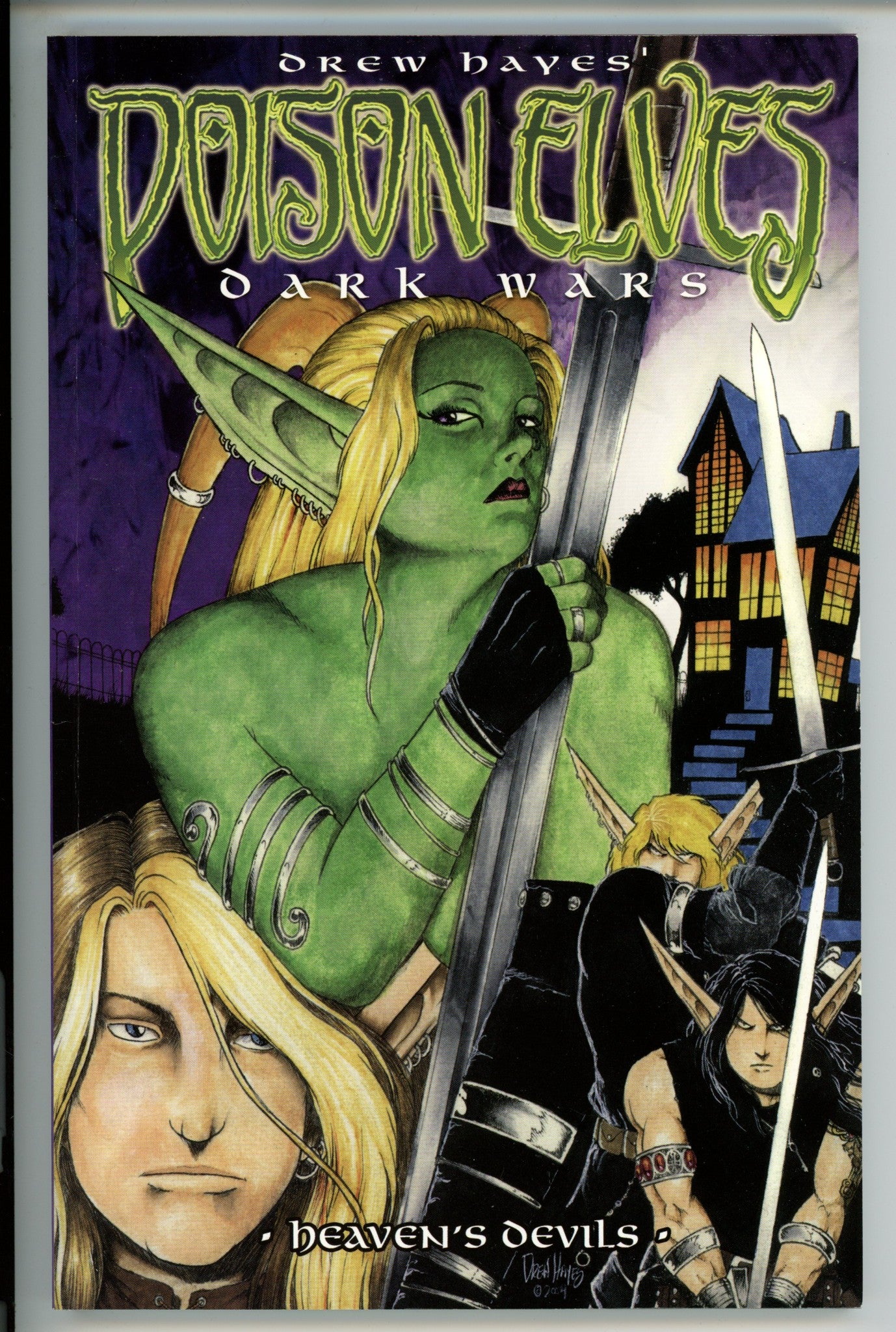 Poison Elves Dark Wars Heaven's Devils Vol 10 TPB