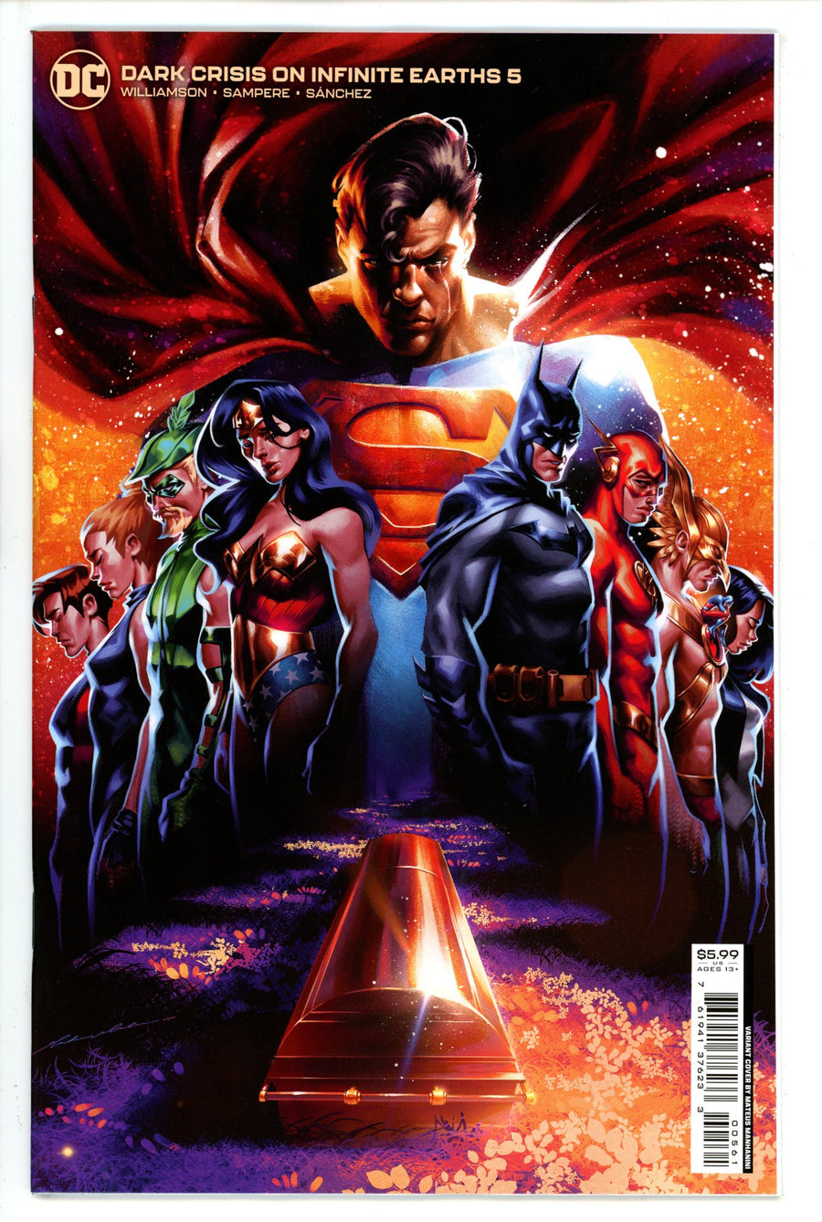 Dark Crisis on Infinite Earths 5 Mateus Variant (2022)