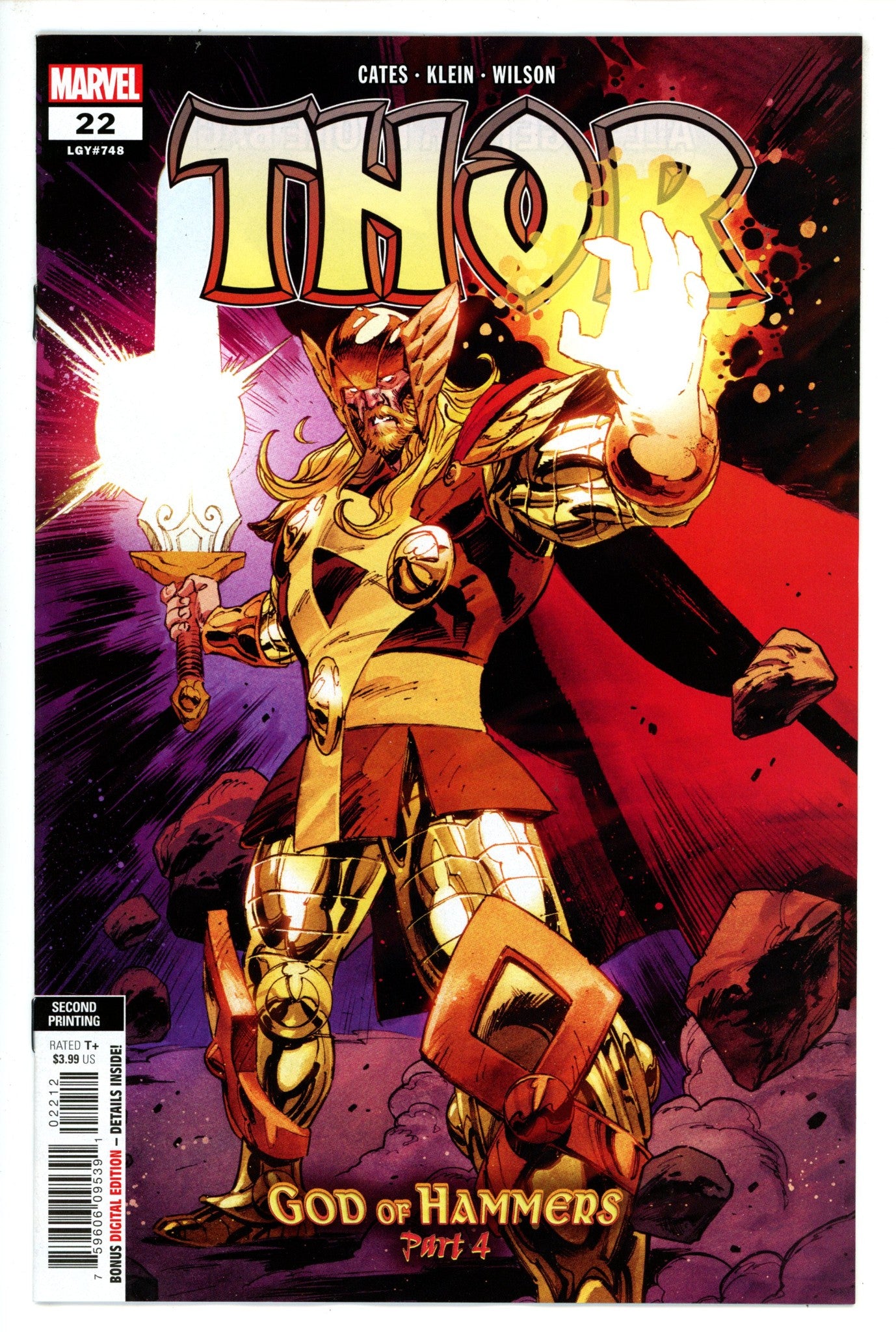 Thor Vol 6 22 2nd Print (2022)