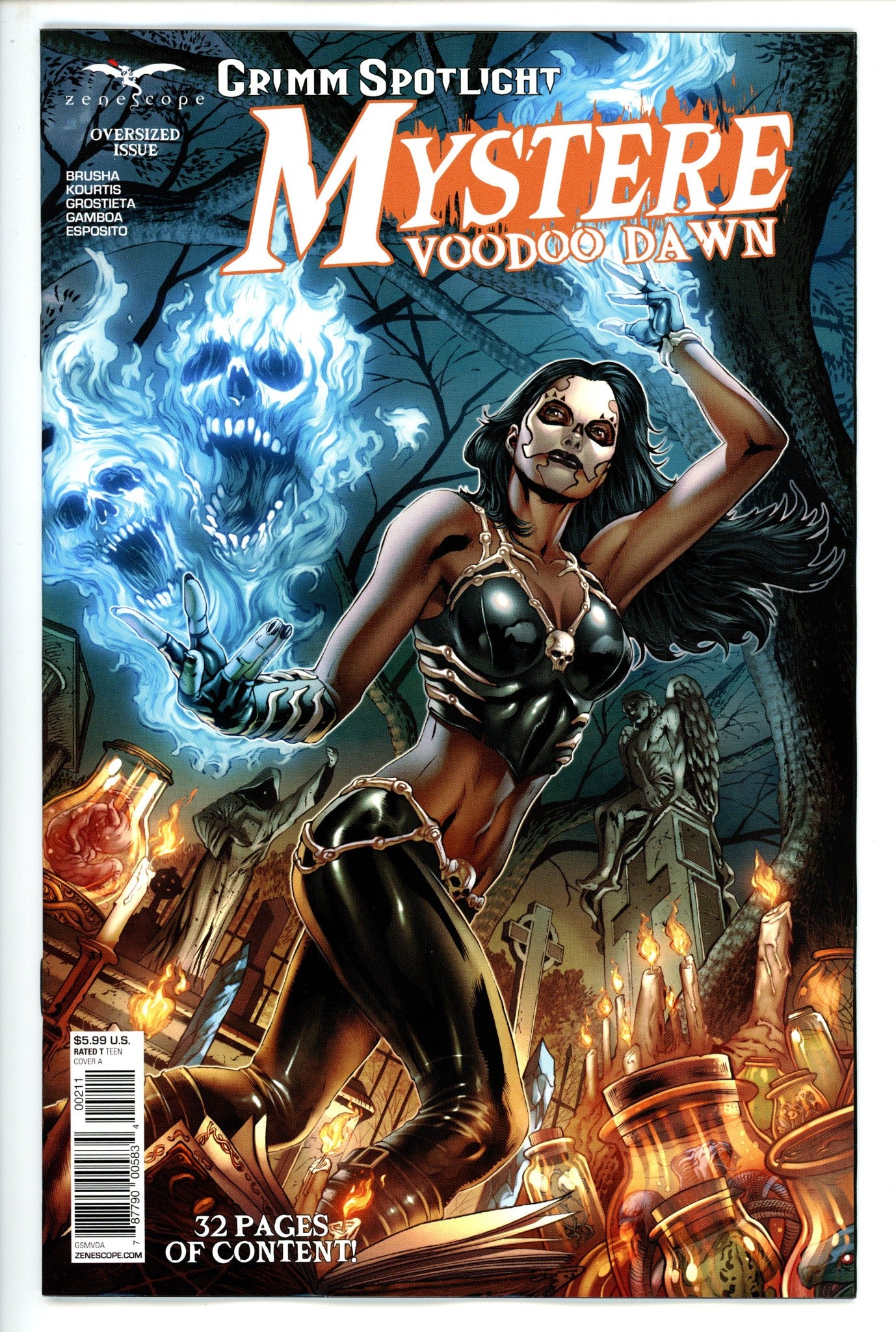Grimm Spotlight Mystere Voodoo Dawn 1 Salazar Variant-Zenescope-CaptCan Comics Inc