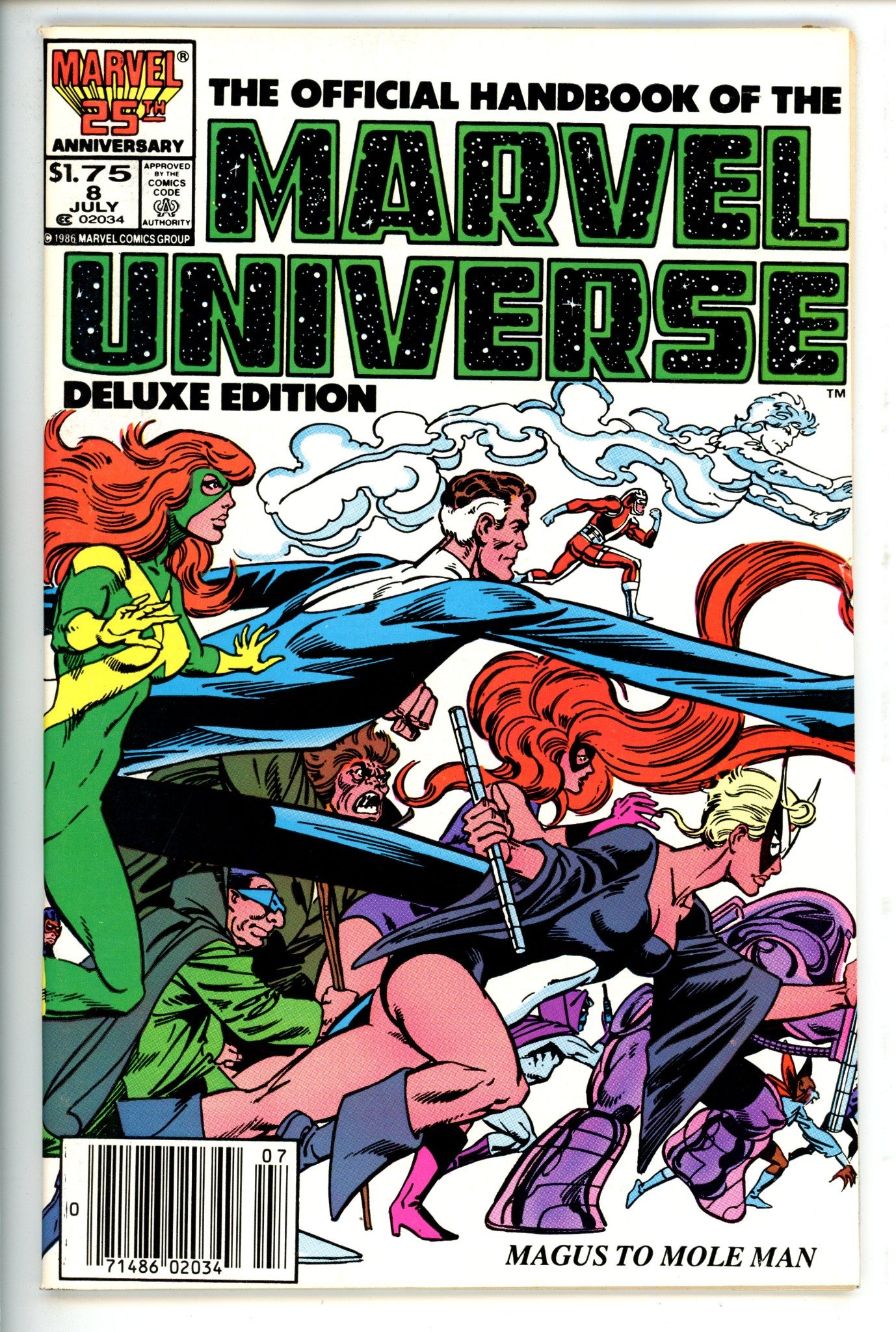 The Official Handbook of the Marvel Universe 8 Double Cover, Canadian VF