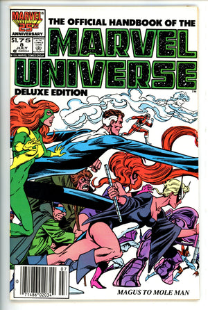 The Official Handbook of the Marvel Universe 8 Double Cover, Canadian VF