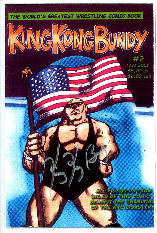 King Kong Bundy 2 Signed