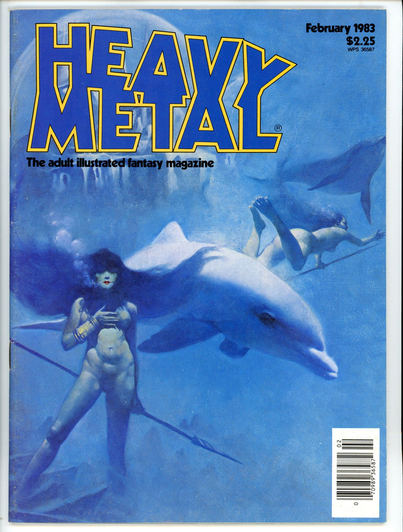 Heavy Metal Vol 1983 February Canadian FN+