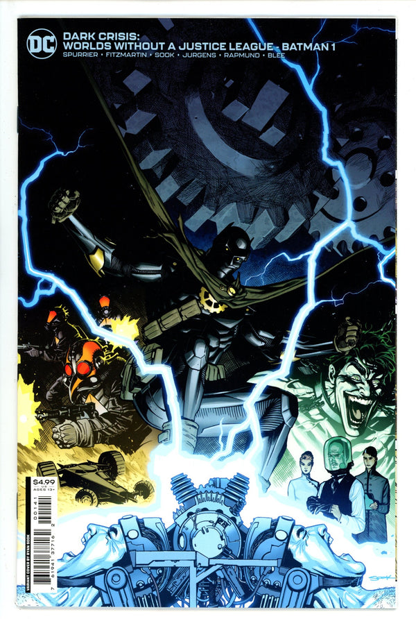 Dark Crisis Worlds Without a Justice League Batman 1 Sook Variant