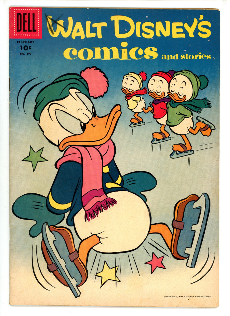 Walt Disney's Comics and Stories Vol 17 5 (197) VG/FN (1957)
