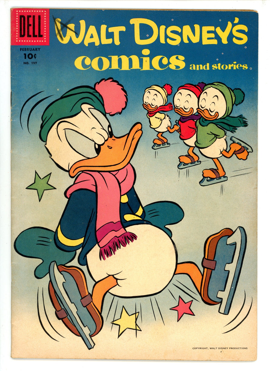 Walt Disney's Comics and Stories Vol 17 5 (197) VG/FN (1957)