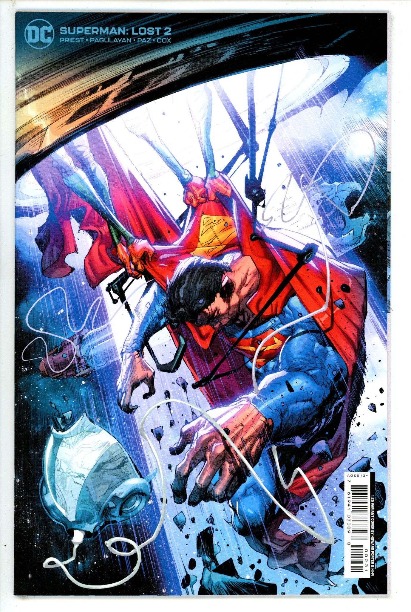 Superman Lost 2 Porter Incentive Variant NM+ (2023)