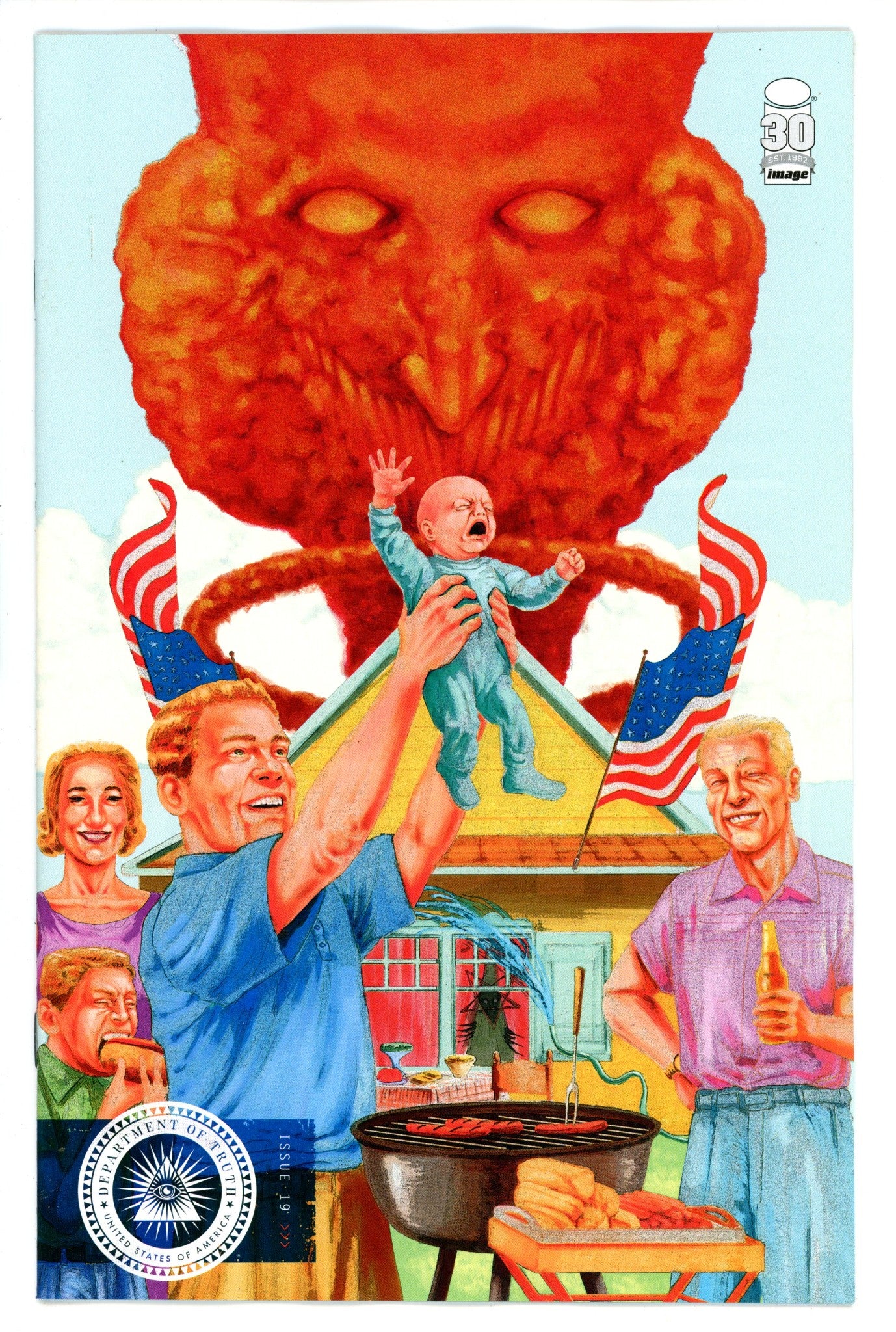 Department of Truth 19 Cha Variant NM (2022)