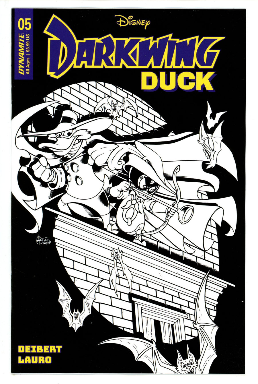 Darkwing Duck 5 Haeser B&W Incentive Variant (2023)