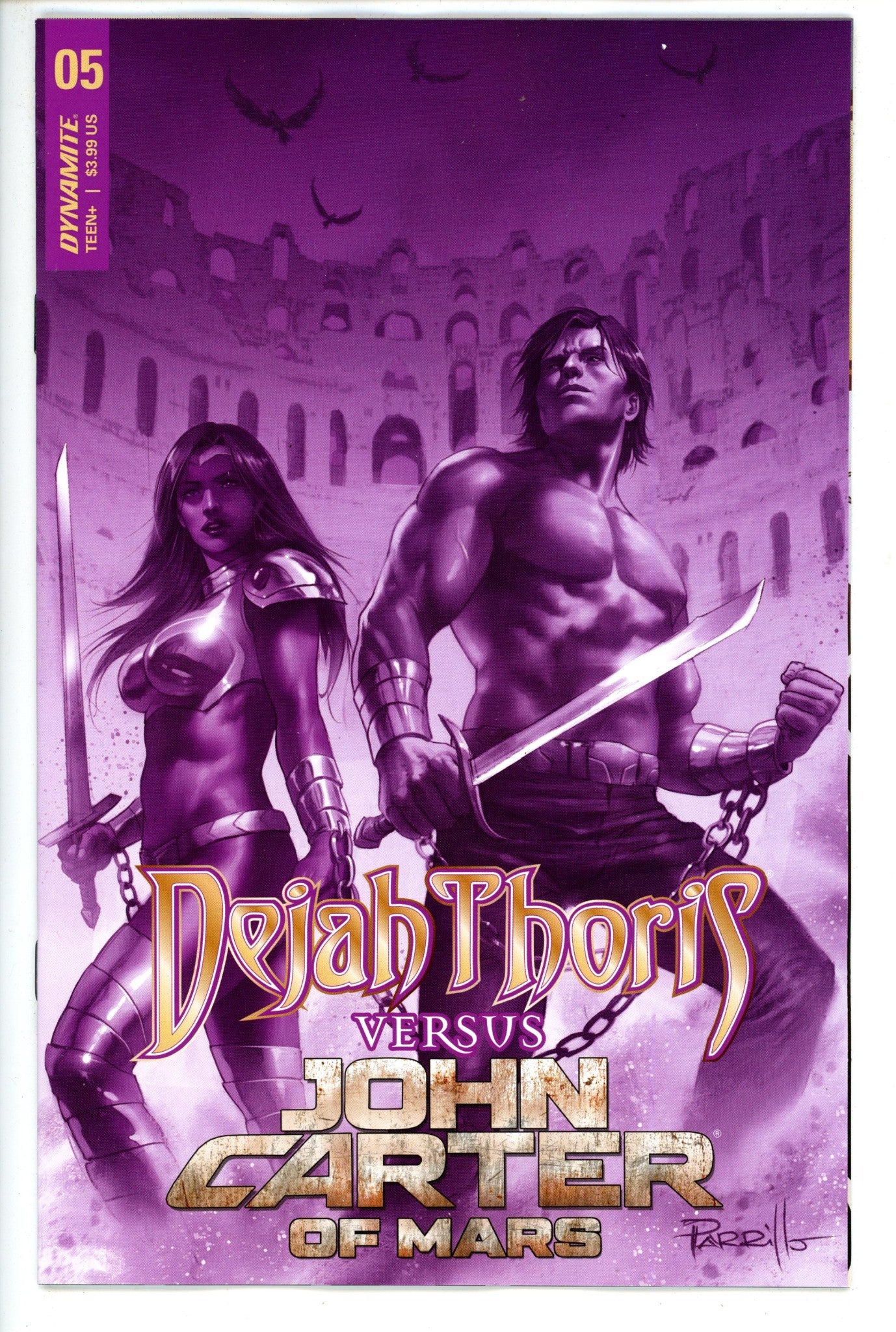Dejah Thoris vs John Carter of Mars 5 Variant