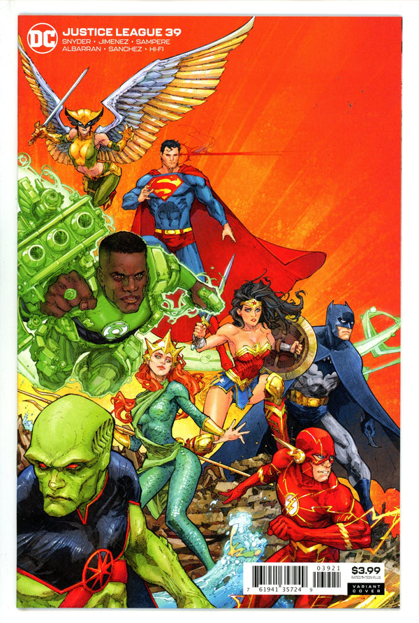 Justice League Vol 3 39 Rocafort Variant (2020)