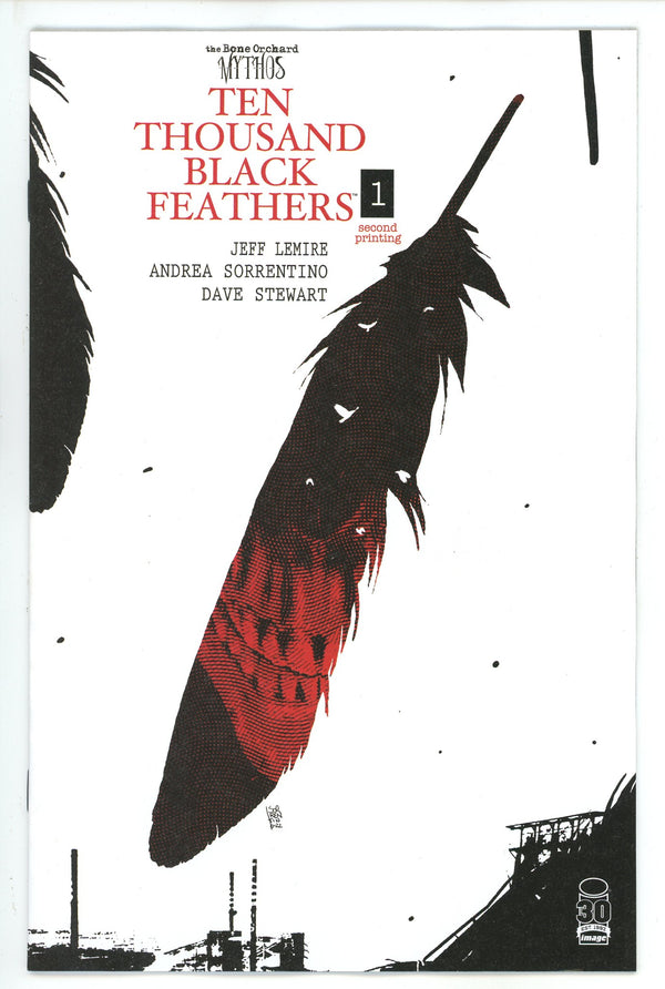 Bone Orchard Black Feathers 1 2nd Print (2022)