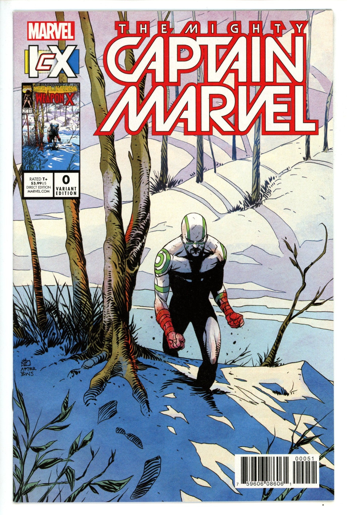 The Mighty Captain Marvel 0 Pham Variant
