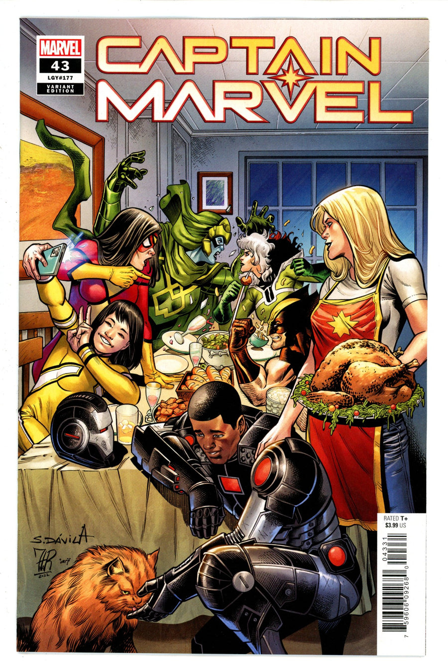 Captain Marvel Vol 11 43 Davila Variant (2022)