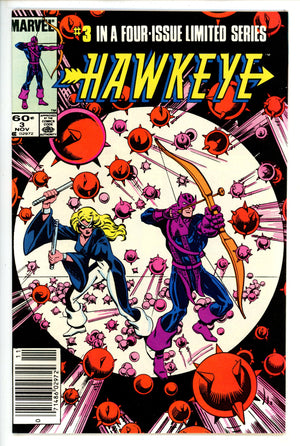 Hawkeye Vol 1 3 Newsstand NM-