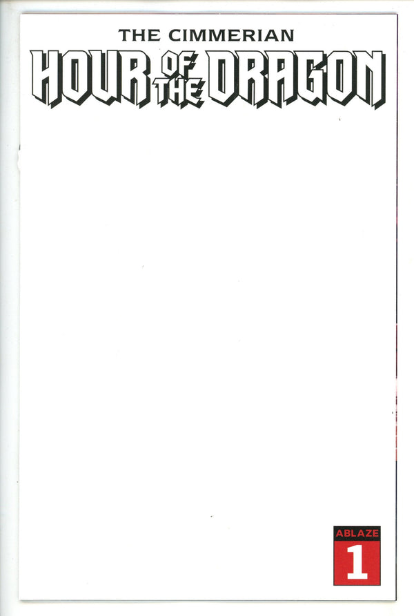 Cimmerian Hour of Dragon 1 Blank Variant (2022)
