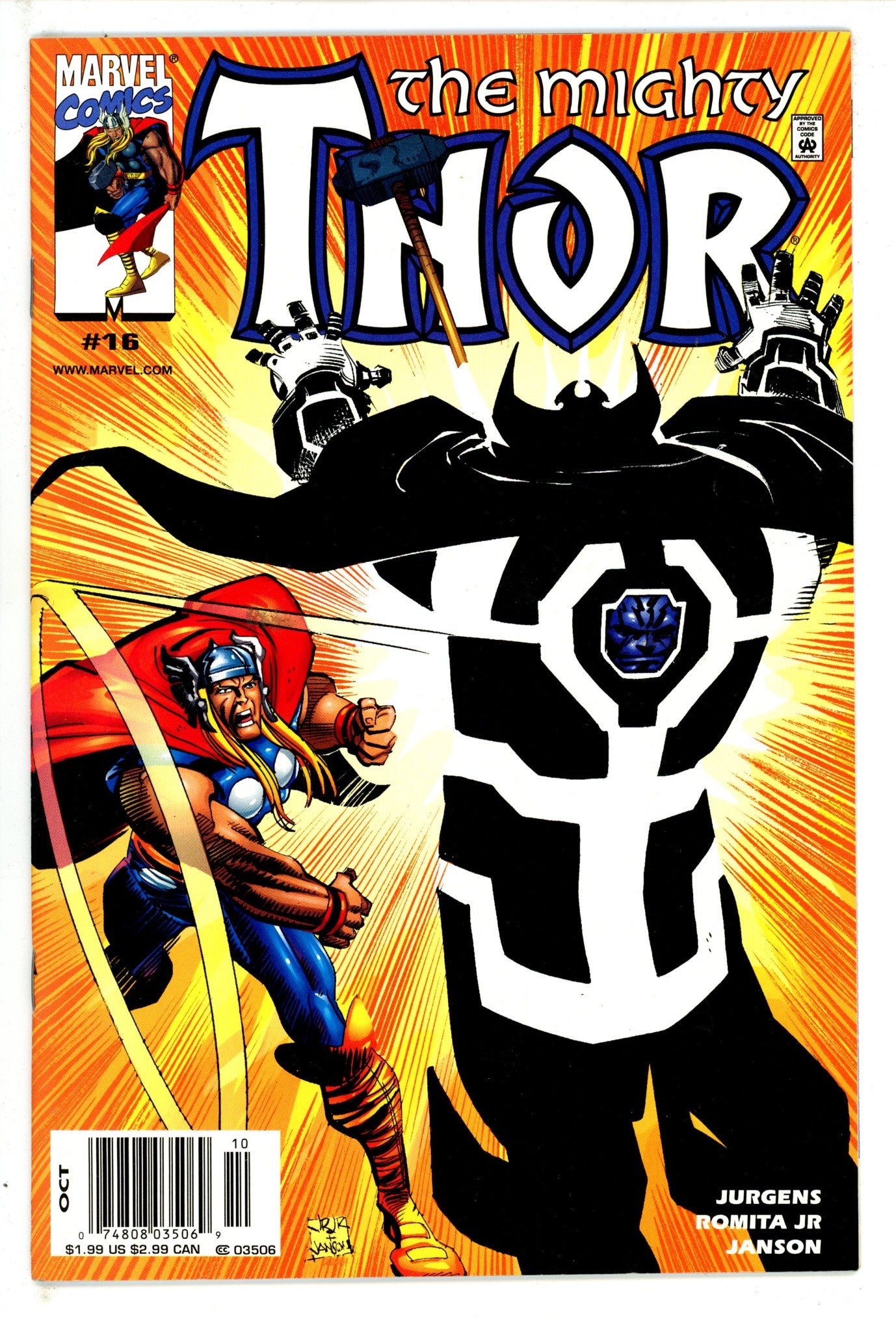 Thor Vol 2 16 Newsstand (1999)