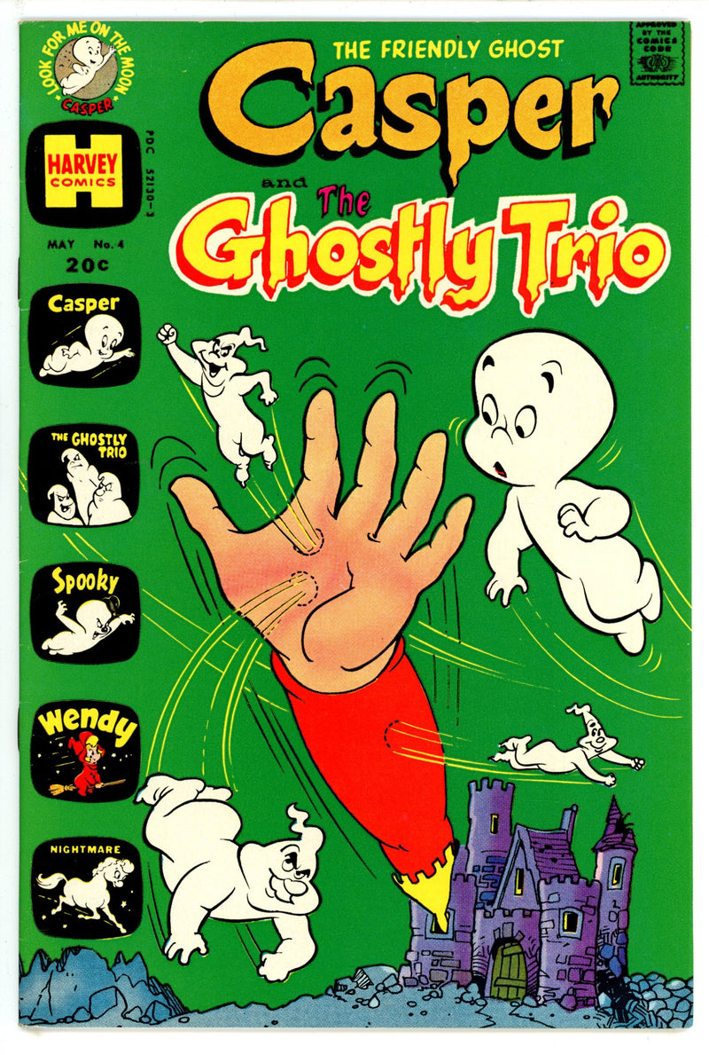 Casper and the Ghostly Trio 4 NM- (1973)