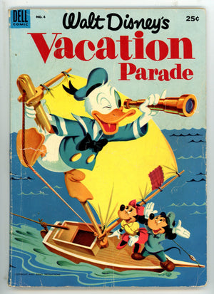 Walt Disney's Vacation Parade 4 VG- (1953)