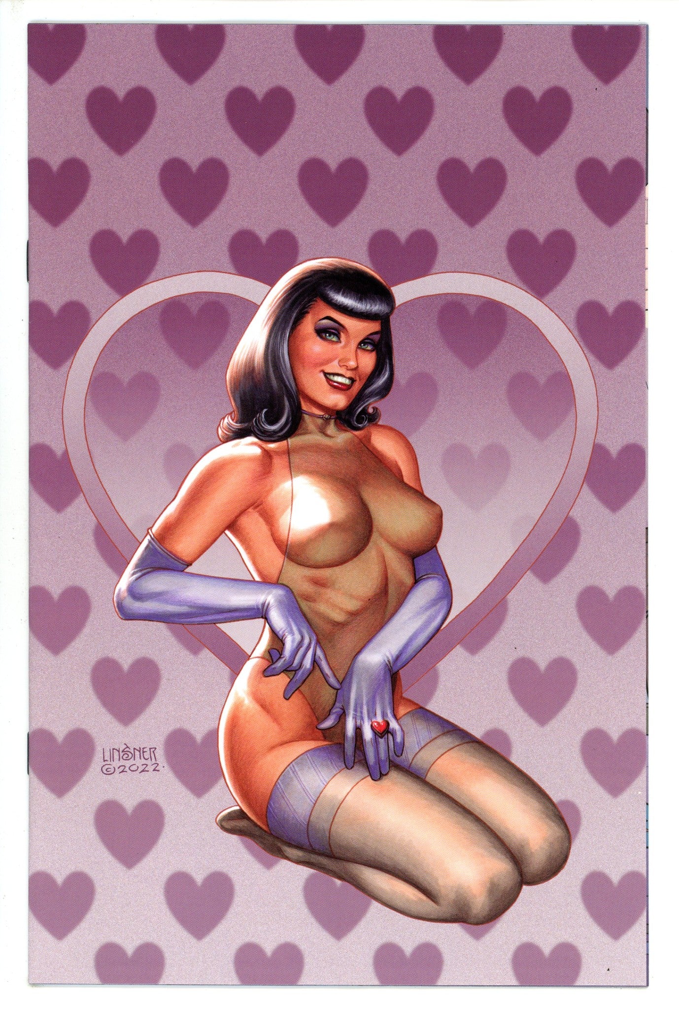 Bettie Page Vol 4 1 Linser Virgin Variant VF/NM (2023)