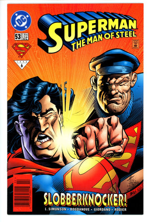 Superman: The Man of Steel 53 Newsstand