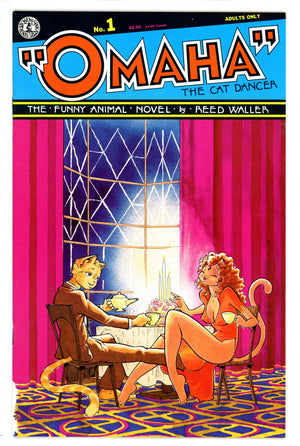 Omah the Cat Dancer Vol 2 1 5Th Print VF+ (1986)