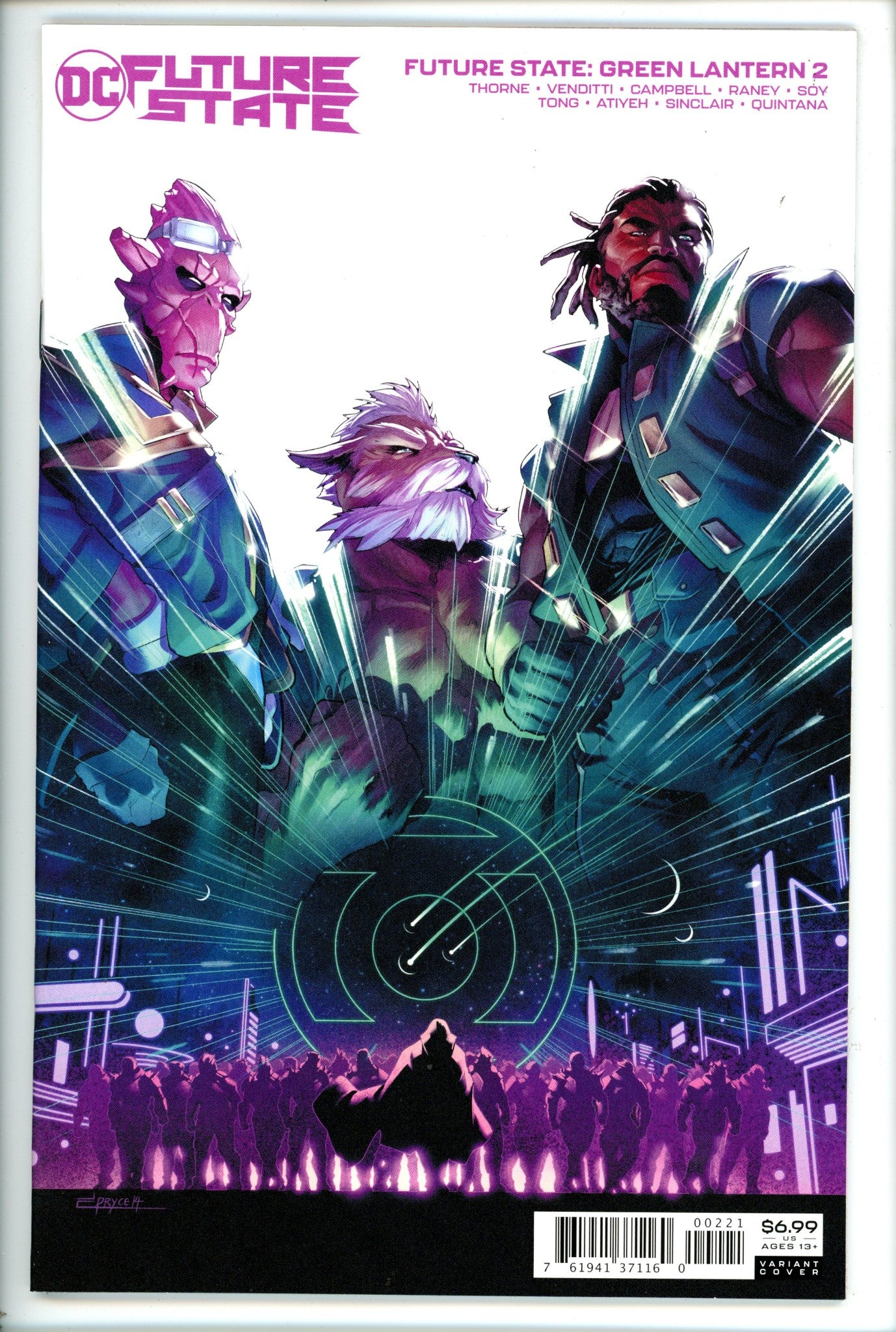 Future State Green Lantern 2 Campbell Variant-DC-CaptCan Comics Inc