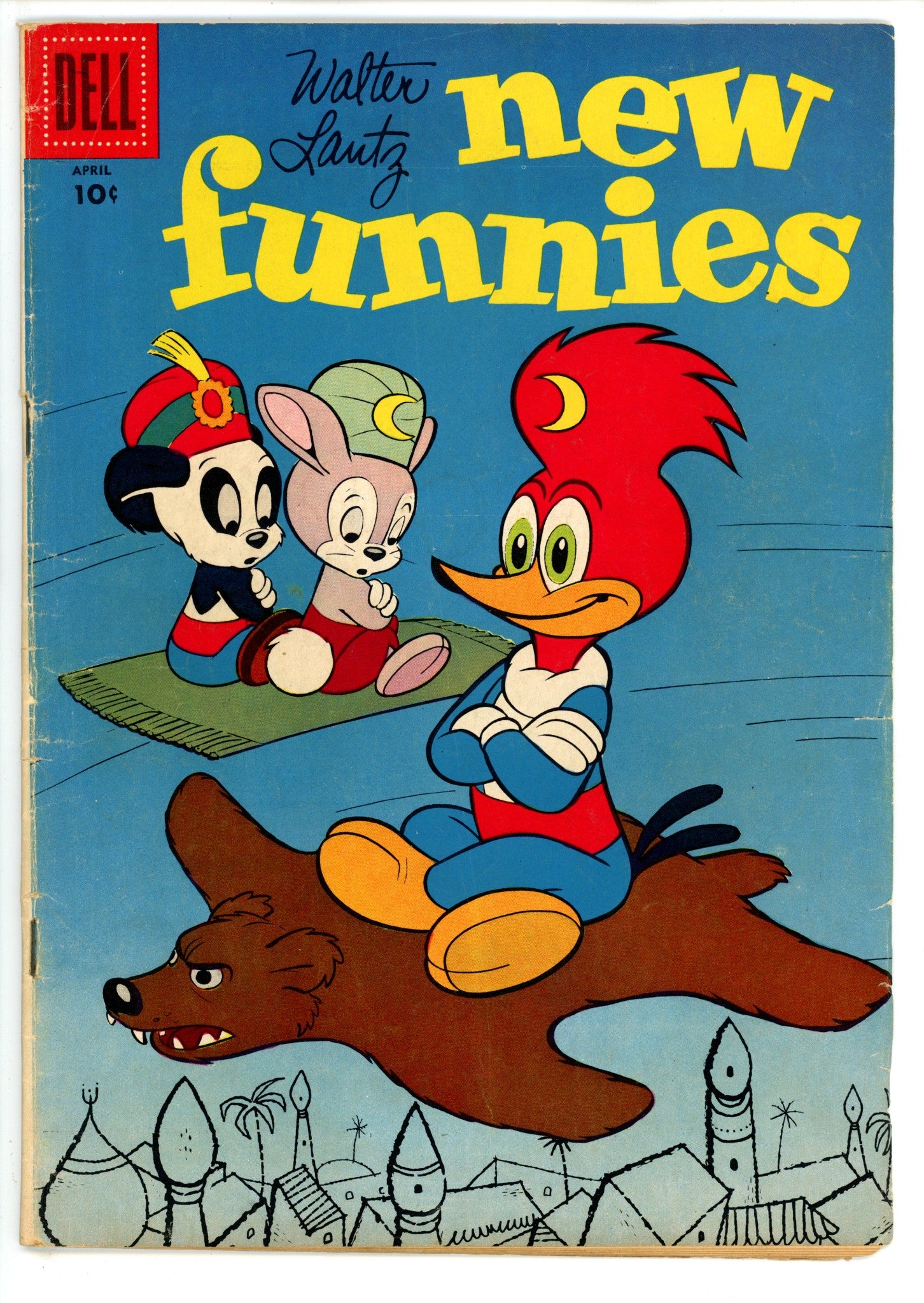 Walter Lantz New Funnies 242 VG-