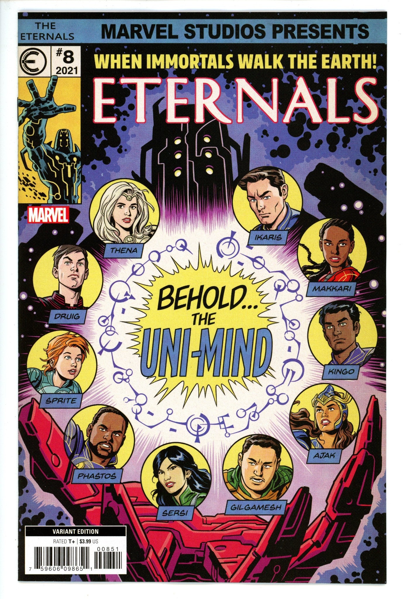 Eternals Vol 5 8 Wahl Variant (2021)