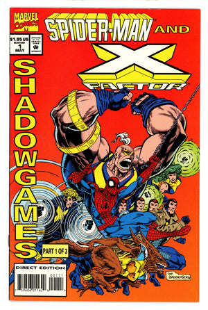Spider-Man and X-Factor: Shadowgames 1 (1994)