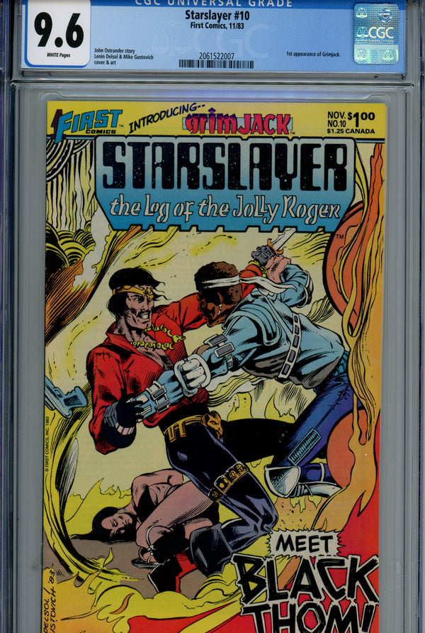 Starslayer Vol 1 10 CGC 9.6 (1983)