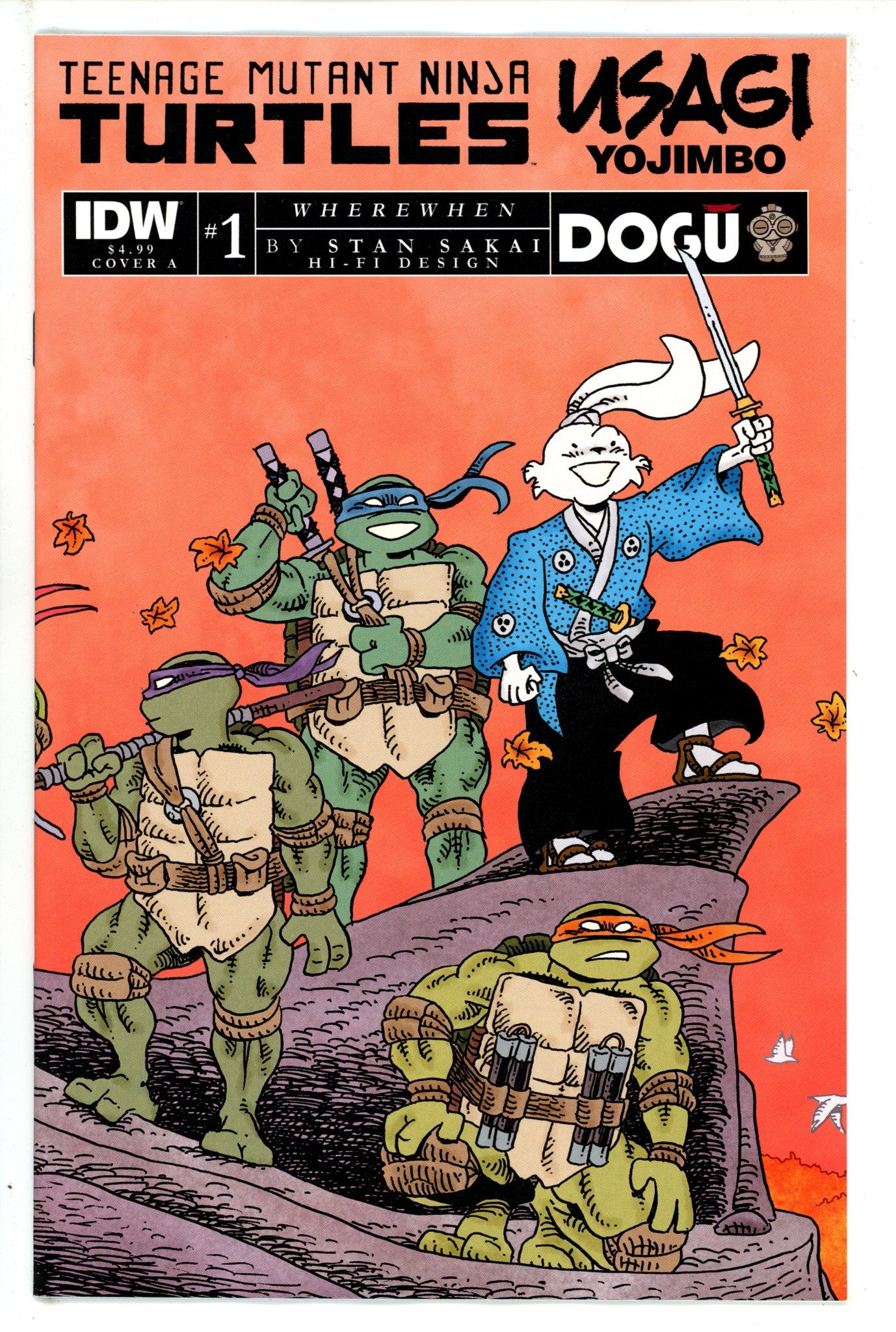 Teenage Mutant Ninja Turtles / Usagi Yojimbo: Wherewhen 1 (2023)