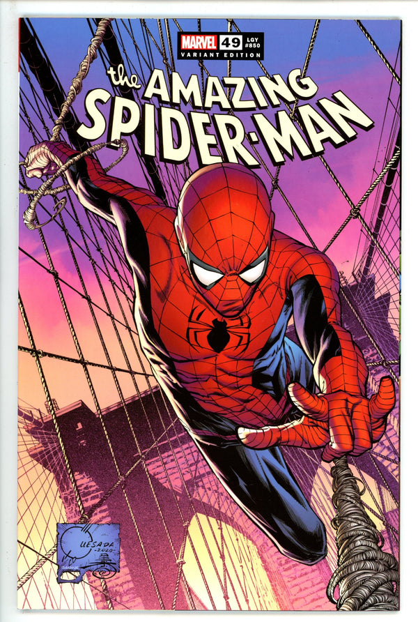 Amazing Spider-Man Vol 5 49 (850) Quesada Variant VF