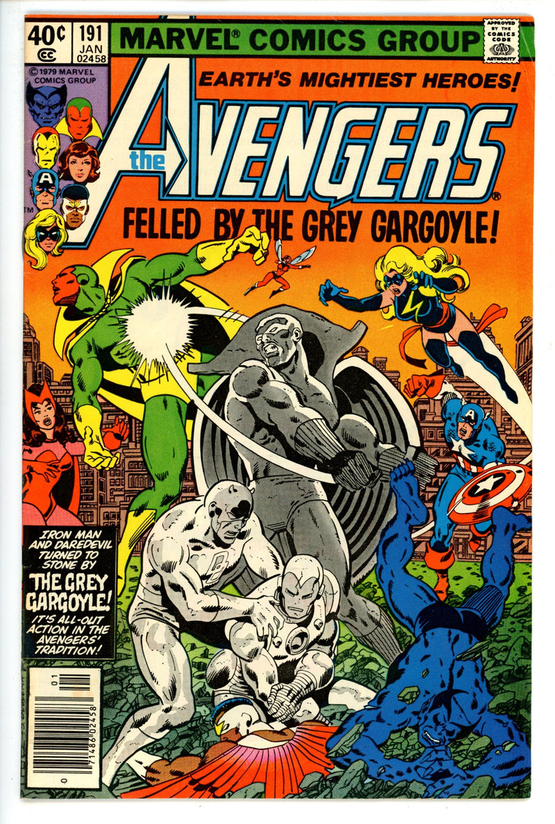 The Avengers Vol 1 191 Newsstand