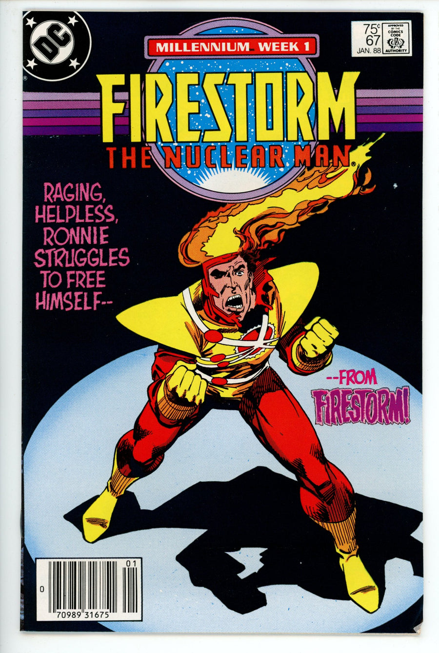 Firestorm the Nuclear Man Vol 2 67 Newsstand